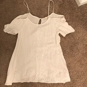 White off the shoulder top-size Small
